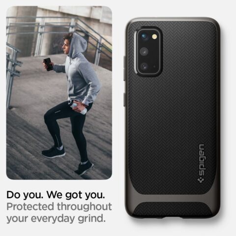 10 SPIGEN NEO HYBRID zaštita za Samsung GALAXY S20 (GUNMETAL) - Slika 11