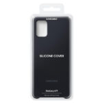 Samsung Galaxy A71 Silicone Cover zaštita za EF-PA715TL (crna) - Slika 5
