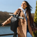 Vodootporna WOZINSKY torbica za elektro romobil ”4L” crna UNIVERZALNA - Slika 12