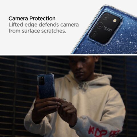2 SPIGEN LIQUID CRYSTAL GALAXY zaštita za S10 LITE (GLITTER CRYSTAL) - Slika 3