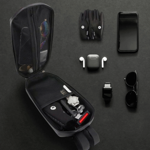 Vodootporna WOZINSKY torbica za elektro romobil ”4L” crna UNIVERZALNA - Slika 20