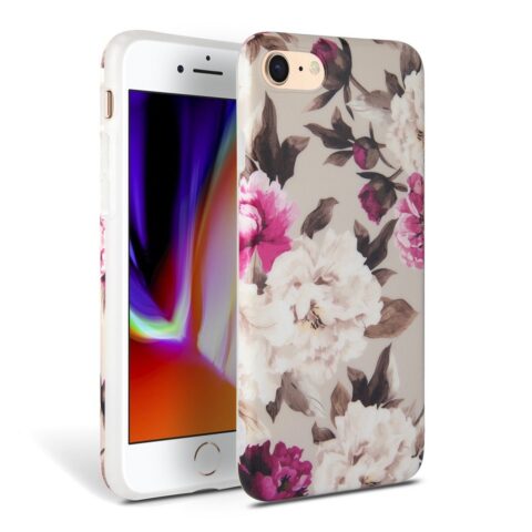 TECH-PROTECT FLORAL zaštitna maskica za iPHONE 7/8/SE 2020 (BEŽ) 1 TECH-PROTECT FLORAL zaštitna maskica za iPHONE 7/8/SE 2020 (BEŽ)