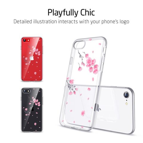 ESR MANIA zaštita za iPHONE 7/8/SE 2020 (CHERRY BLOSSOM) 2 ESR MANIA zaštita za iPHONE 7/8/SE 2020 (CHERRY BLOSSOM)