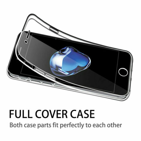 360 Fullbody ZAŠTITA za iPhone SE 2020 / 8 / 7 (prozirna) - Slika 2