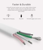 ROCK Micro USB kabel - dužina: 100cm (1m)