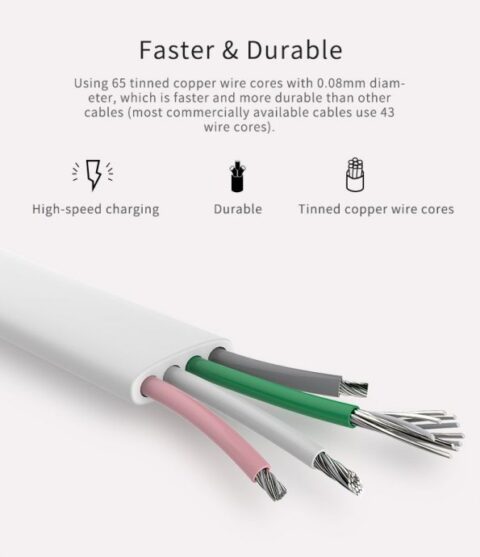 ROCK Micro USB kabel - dužina: 100cm (1m)