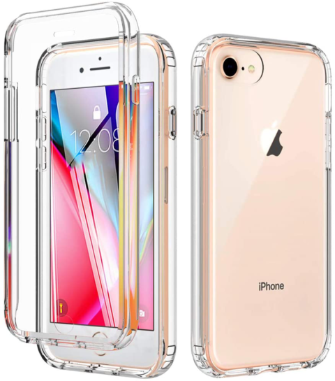 360 Fullbody ZAŠTITA za iPhone SE 2020 / 8 / 7 (prozirna) - Slika 5