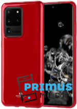 Goospery MERCURY jelly maskica za Samsung Galaxy S20 ULTRA (crvena)