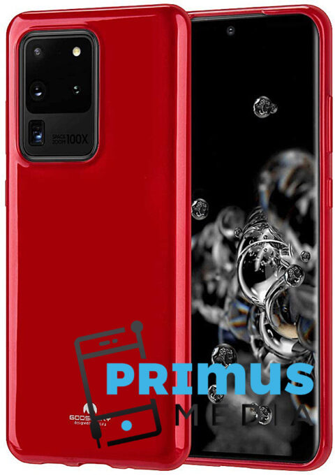 1_13 Goospery MERCURY jelly maskica za Samsung Galaxy S20 ULTRA (crvena) - Slika 1