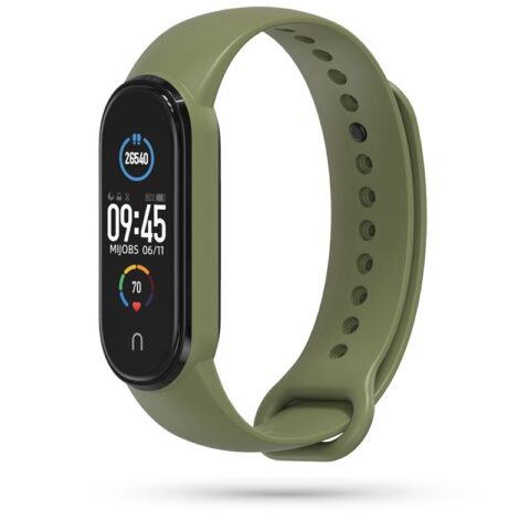 1 TECH-PROTECT ICONBAND narukvica za XIAOMI MI SMART BAND 5 MILITARY GREEN - Slika 1
