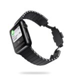 Linkband narukvica za Apple Watch serija 2-8/SE 42/44/45/49 mm (stainless black) - Slika 3