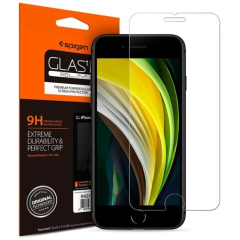 14 SPIGEN GLAS.TR SLIM ekstra kvalitetno kaljeno staklo za iPHONE 7/8/SE 2020 - Slika 1