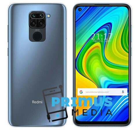 2_1 Slim zaštita 1 mm za Xiaomi Redmi Note 9 (prozirna) - Slika 3
