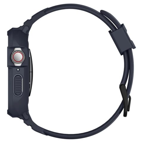 SPIGEN RUGGED ARMOR ”PRO” narukvica / maskica za Apple Watch 4/5/6/7/SE (44/45mm) (CHARCOAL GREY) - Slika 4