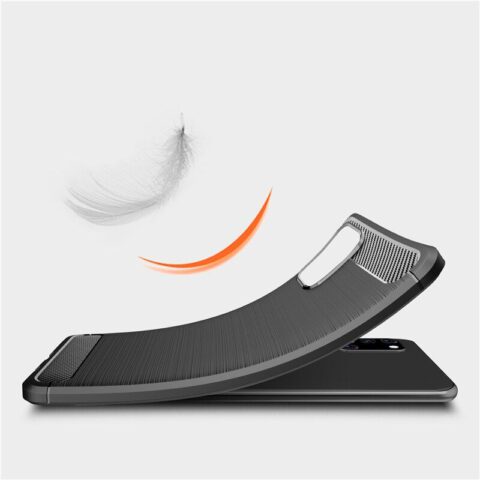 TECH-PROTECT TPUCARBON crna maskica za Samsung A31 - Slika 6
