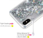Liquid Glitter maskica za iPhone XS Max ★ KVALITETNO I POVOLJNO! ★ silver - Slika 6