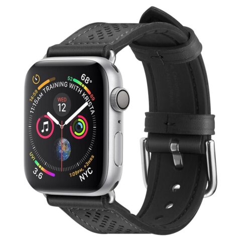5 SPIGEN RETRO FIT BAND APPLE WATCH 2/3/4/5/6/7/SE (44/45mm) crna - Slika 1