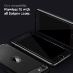 SPIGEN GLAS FC extra kvalitetno kaljeno staklo za iPhone 7/8/SE 2020 (crno) - Slika 7