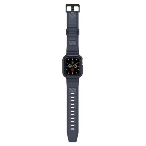 SPIGEN RUGGED ARMOR ”PRO” narukvica / maskica za Apple Watch 4/5/6/7/SE (44/45mm) (CHARCOAL GREY) - Slika 9
