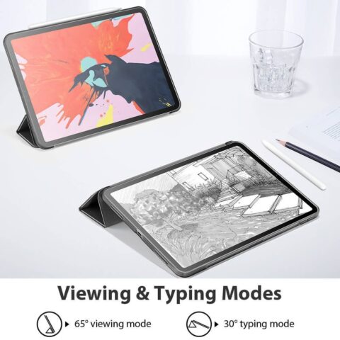 9 ESR REBOUND SLIM zaštita za iPAD PRO 12.9 2018/2020 (JELLY BLACK) - Slika 10