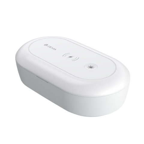1 Bežični punjač + UV kutija za dezinfekciju bijela (10W) - Slika 1