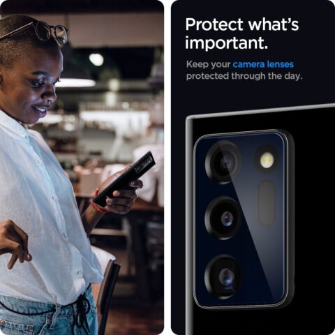 1 2x SPIGEN OPTIK.TR zaštita za kamera lens za Samsung GALAXY NOTE 20 ULTRA - Slika 2