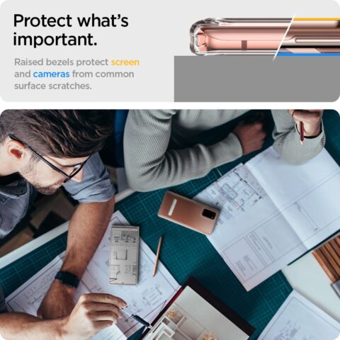 SPIGEN ULTRA HYBRID ”S” zaštita za GALAXY NOTE 20 (CRYSTAL CLEAR) - Slika 9