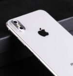 Aluminijska zaštita za lens kamere iPhone X / XS (srebrna)