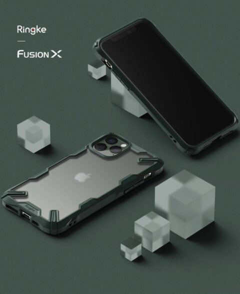 RINGKE FUSION X zaštita za Apple iPhone 11 Pro Max (Matte Dark Green) - Slika 8