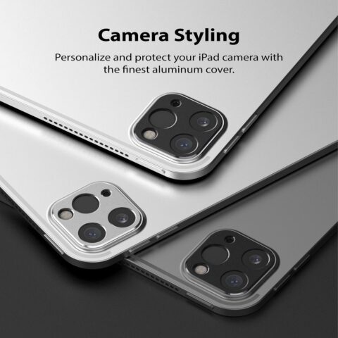 3 RINGKE CAMERA STYLING zaštita za iPAD PRO 11/12.9 2020 crna - Slika 4