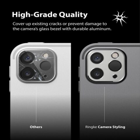 RINGKE CAMERA STYLING zaštita za iPAD PRO 11/12.9 2020 SILVER - Slika 5