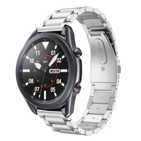 TECH-PROTECT STAINLESS narukvica za SAMSUNG GALAXY WATCH 3 41mm (srebrna) - Slika 1