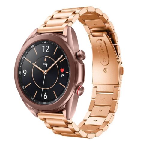 7 TECH-PROTECT STAINLESS narukvica za SAMSUNG GALAXY WATCH 3 41mm (BLUSH GOLD) - Slika 1