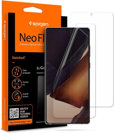 78252 2x SPIGEN NEO FLEX HD ZAŠTITNE FOLIJE za Samsung GALAXY Note 20 - Slika 9