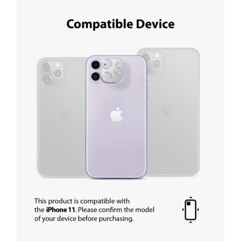 8 RINGKE CAMERA STYLING zaštita za iPHONE 11 (SILVER) - Slika 9
