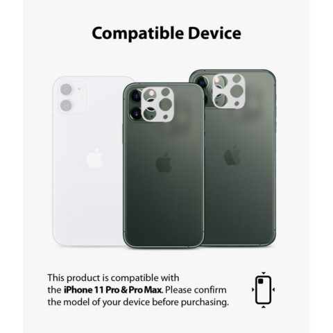 9 RINGKE CAMERA STYLING zaštita za iPHONE 11 PRO/PRO MAX (SILVER) - Slika 10