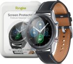 Ringke ID Glass kaljena stakla za Samsung Galaxy Watch 3 45mm [4 komada set]