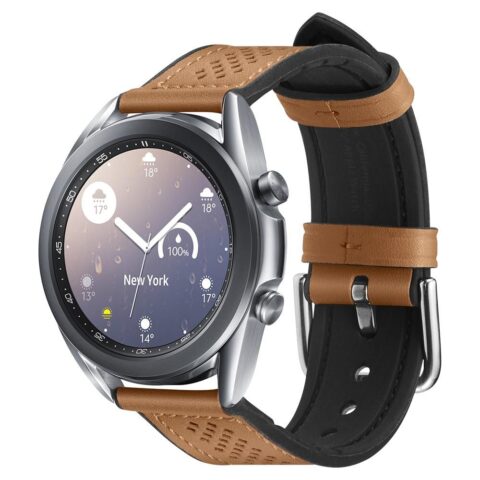 SPIGEN RETRO FIT BAND za SAMSUNG GALAXY WATCH 3 41mm (smeđa) 20mm širina - Slika 1