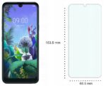 LG Q60 LG Q 60 MASKICA + kaljeno staklo (kombinacija) PROZIRNA - Slika 3