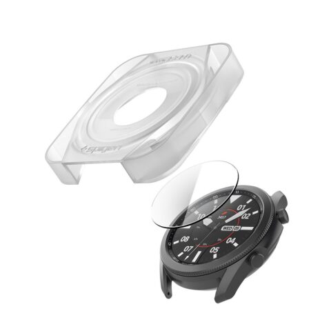 2x SPIGEN GLAS.TR ”EZ FIT” kaljena stakla za SAMSUNG GALAXY WATCH 3 45mm - Slika 7