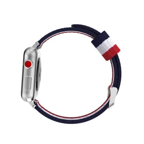 TECH-PROTECT WELLING narukvica za APPLE WATCH APPLE WATCH 2/3/4/5/6/7/SE (44/45mm) NAVY/RED - Slika 4