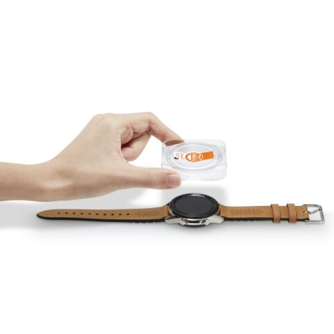 2x SPIGEN GLAS.TR ”EZ FIT” kaljena stakla za SAMSUNG GALAXY WATCH 3 45mm - Slika 10