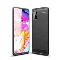 TECH-PROTECT TPUCARBON crna maskica za Samsung GALAXY M51