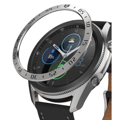 RINGKE AIR & BEZEL STYLING Samsung GALAXY WATCH 3 (45mm) srebrni - Slika 1