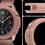 SPIGEN LIQUID AIR maskica za Samsung GALAXY WATCH 3 45mm (BRONZE) - Slika 11