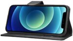 iPhone 12 PRO MAX 6,7" preklopna book torbica CRNA - Slika 3