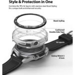 RINGKE AIR & BEZEL STYLING GALAXY WATCH 3 (41mm) crni - Slika 4