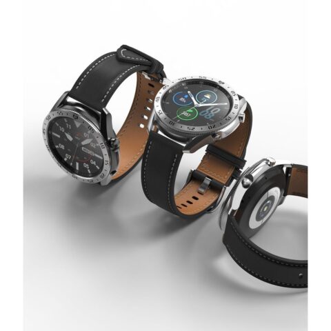 RINGKE AIR & BEZEL STYLING Samsung GALAXY WATCH 3 (45mm) srebrni - Slika 5
