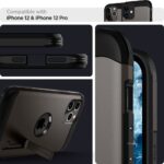 Spigen Tough Armor zaštita za iPHONE 12/12 PRO (GUNMETAL) - Slika 11