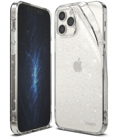 RINGKE AIR zaštita za iPHONE 12/12 PRO (GLITTER CLEAR) - Slika 3